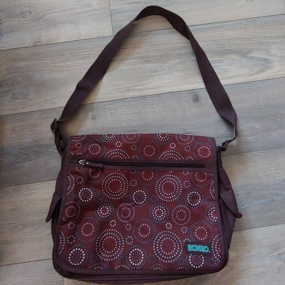 Brown Bongo Crossbody Bag